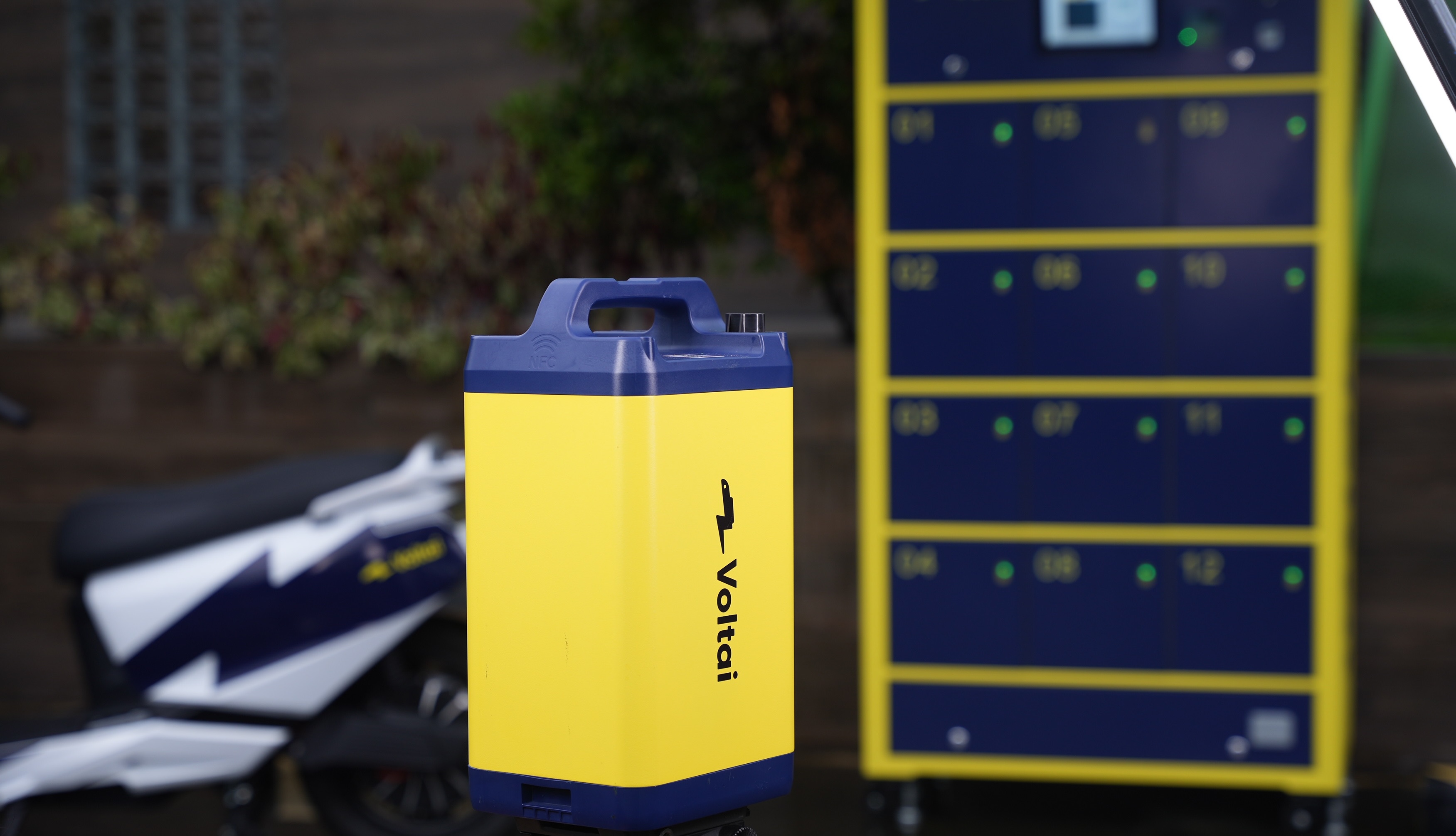 The battery of a Voltai electric vehicle